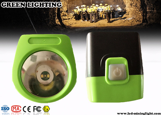 6000 Lux Cordless Mining Cap Lamps, faro ricaricabile di 230mA 110 Lum hanno condotto