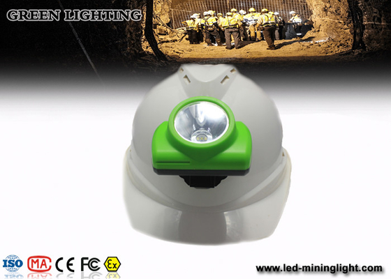 Luce di estrazione mineraria di 15000 lux LED, lampada di cappuccio dei minatori dello schermo di Oled di illuminamento 1W