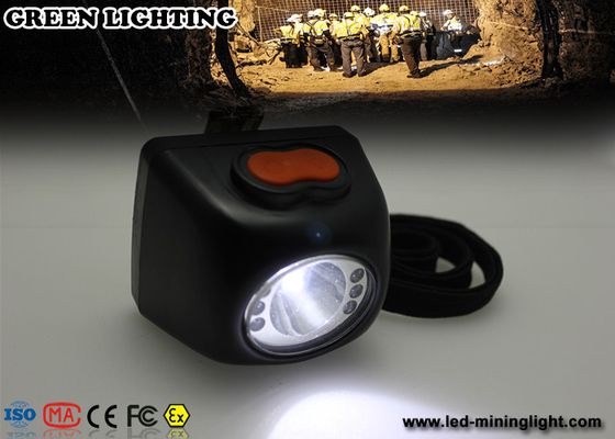 3500-4500 protetto contro le esplosioni Lux Led Miners Lamp, lampada di cappuccio senza cordone 300ma Li - Ion Battery