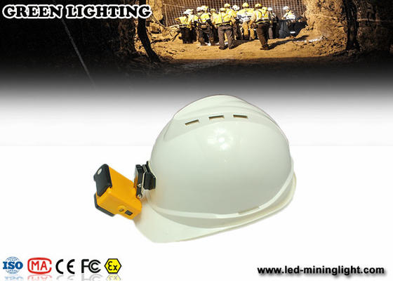 lampada di estrazione mineraria ricaricabile gialla di sicurezza di GLC-3A 6000Lux con capacità della batteria 3.2Ah con il modello della struttura della foto