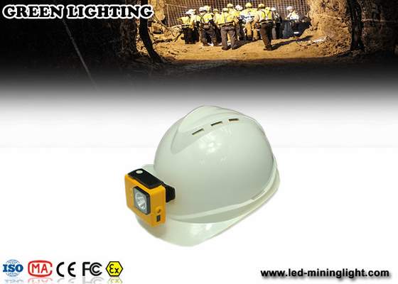 lampada di estrazione mineraria ricaricabile gialla di sicurezza di GLC-3A 6000Lux con capacità della batteria 3.2Ah con il modello della struttura della foto