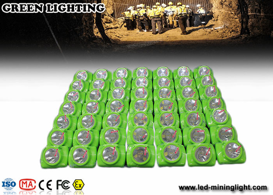 Verde 15000 Lux Cordless Mining Lights, luce della testa di estrazione mineraria dello schermo LED di Oled