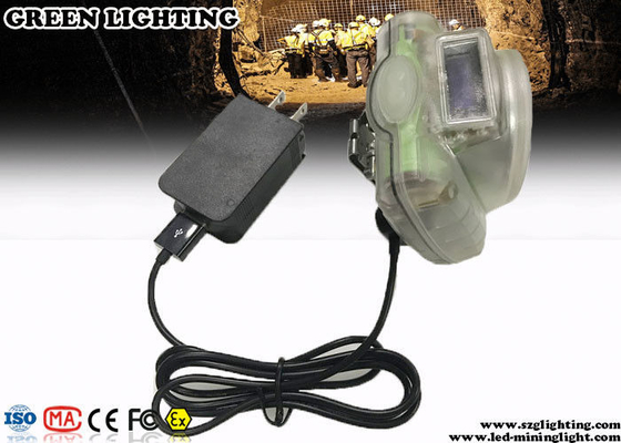 lampada di cappuccio senza cordone bianca fresca di estrazione mineraria di 230g 3W LED 13000 Lux Brightness Anti - esplosivo