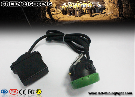 IP68 Lux Brightness Miners Cap Lamp carboniero impermeabile luci/12000