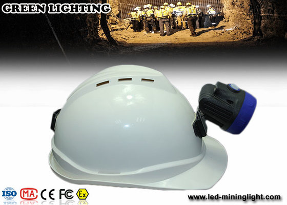 Luce leggera di estrazione mineraria dell'ABS LED, minatore professionista Cap Lamp con 6000Lux