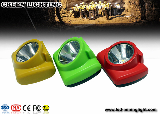 Il pc ha condotto la lampada di cappuccio dei minatori, caschi di 13000lux Logo Customized Mining Lamps For
