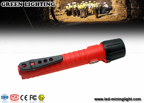 torcia elettrica del exproof della batteria di 6Ah 3.7V, ex prova del Cree LED che accende colore su misura