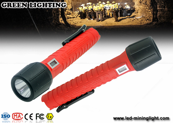 luce abbagliante protetta contro le esplosioni 1300lum della torcia elettrica 20000lux di 3.7V 6400mah 18650