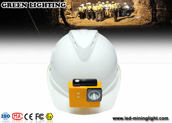 Lampada del casco di 8000 Lux Fire Proof Led Mining con 18650 la batteria, alta luminosità