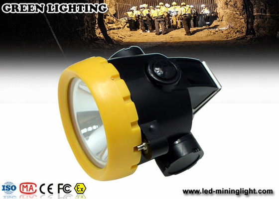 Faro principale ricaricabile portatile 117 Lum 4000 Lux Pc Material di progettazione compatta