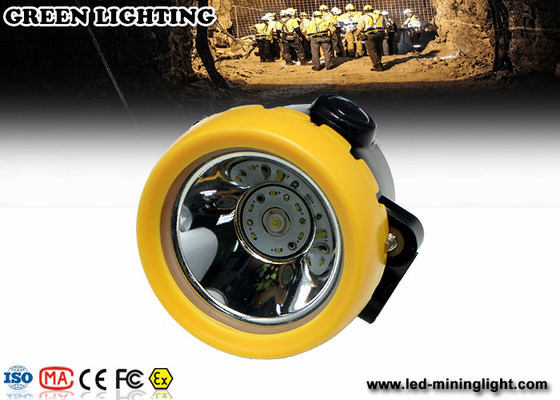 Faro principale ricaricabile portatile 117 Lum 4000 Lux Pc Material di progettazione compatta