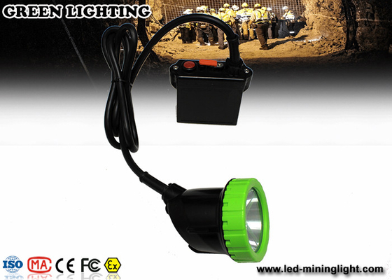 Lampade di estrazione mineraria lunghe del cavo LED con la batteria al litio di 1500mA 3.7V, faro resistente agli urti