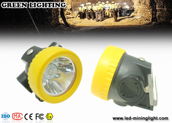 Materiale del PC piccolo interamente in un minatore delle miniere di carbone Hard Hat Light con la batteria dello ione di Li