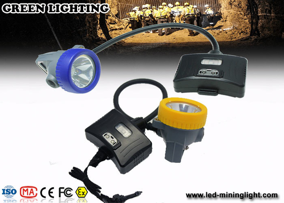 Alte luci carboniere protette contro le esplosioni del lume IP68, il faro del minatore delle miniere di carbone della batteria dello ione di 5.6Ah Li
