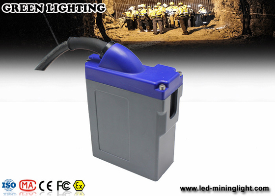 forte LED luce di estrazione mineraria di 4000lux, faro di estrazione mineraria di emergenza con 6.6Ah 3.7V Li Ion Battery