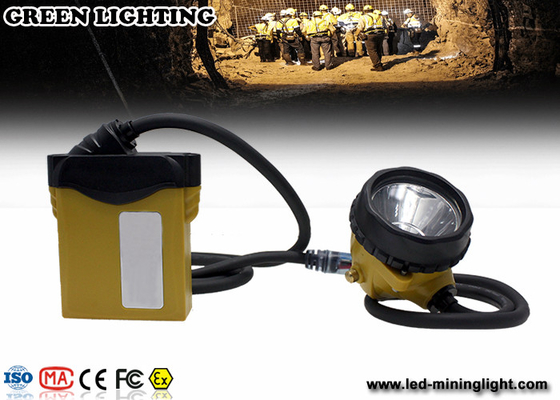 luci ricaricabili del cappuccio dei minatori della batteria 25000lux dello Li-ione 3.7V con l'indicatore LED del cavo