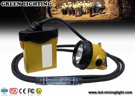 10.4Ah 3.7V Cree Mining Cap Lights, luminosità della luce di 348lum 25000lux