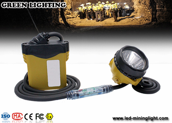 10.4Ah 3.7V Cree Mining Cap Lights, luminosità della luce di 348lum 25000lux