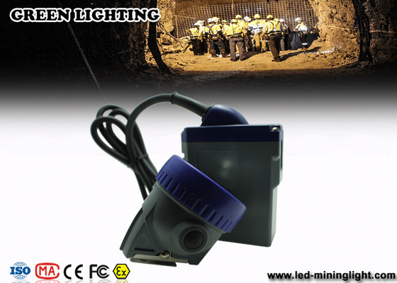 faro principale ricaricabile dei minatori d'ottone della batteria 6.6Ah con l'incastonatura blu 10000lux LED principale del PC