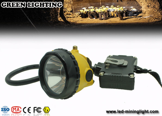 6.8Ah Li ricaricabile - Ion Battery Miners Helmet Lamp con 15000 Lux Brightness