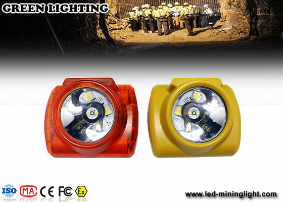 Faro senza cordone di estrazione mineraria di sicurezza verde LED con forte luminosità 232LUM