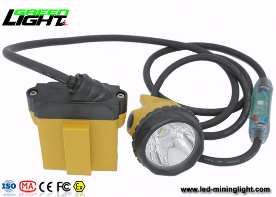 Lampada di estrazione mineraria protetta contro le esplosioni del IP 68 LED con la luce del cavo di sicurezza, 28000 Lux Miners Cap Lamp