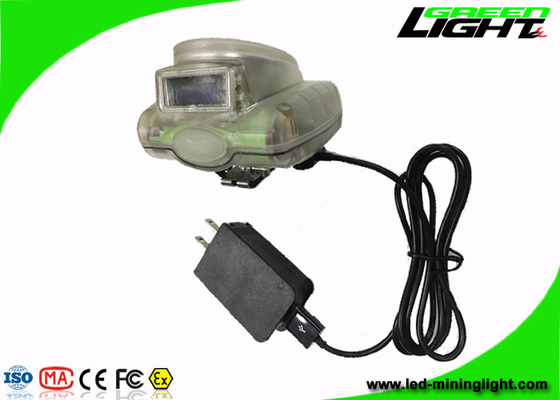 LED senza cordone che estrae la lampada leggera del casco dei minatori IP68 il lavoro della miniera in sotterraneo di sicurezza