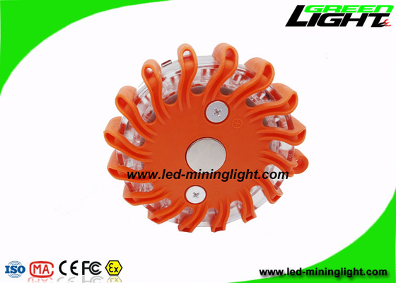 Il supporto magnetico ha condotto i chiarori antiurto ricaricabili della strada della luce d'avvertimento LED per l'automobile