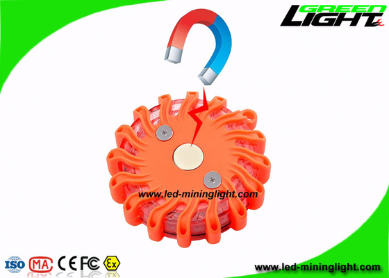 Il supporto magnetico ha condotto i chiarori antiurto ricaricabili della strada della luce d'avvertimento LED per l'automobile