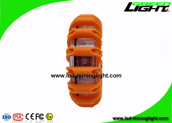 Colore arancio ricaricabile principale impermeabile su ordinazione della luce d'avvertimento una durata di prodotto in magazzino di 3 anni