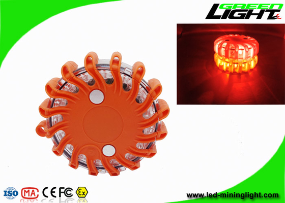 Lampeggiante arancio magnetico della strada dei chiarori di sicurezza del LED per avvertimento di emergenza del bordo della strada