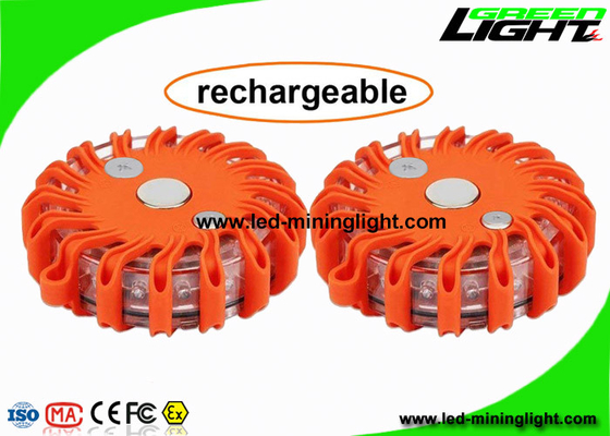 Lampeggiante arancio magnetico della strada dei chiarori di sicurezza del LED per avvertimento di emergenza del bordo della strada