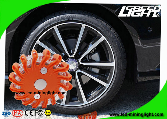 Chiarore d'avvertimento ricaricabile magnetico di FRED Flashing Roadside Emergency Disc LED con resistente agli urti impermeabile