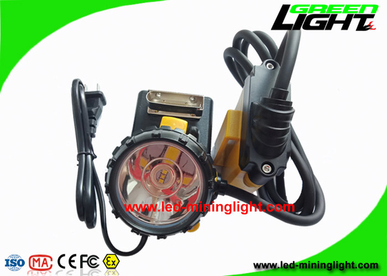 800mA luci carboniere sotterranee ricaricabili 25000 Lux Waterproof Safety Miner Headlight