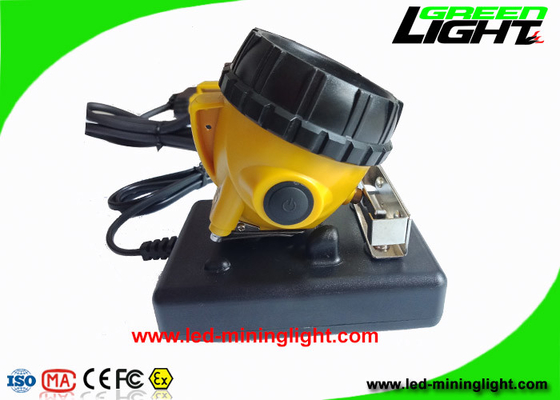 800mA luci carboniere sotterranee ricaricabili 25000 Lux Waterproof Safety Miner Headlight