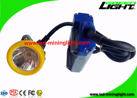 Il casco di estrazione mineraria di 15000 Lux Brightest accende la protezione sovra- della tassa di 420g 6.6Ah