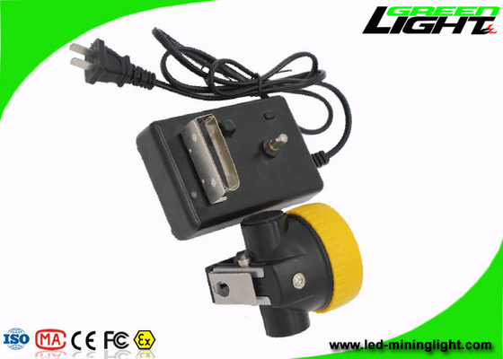 Capacità gialla della batteria della lampada di cappuccio dei minatori del LED 2,2 ah con una garanzia di anno