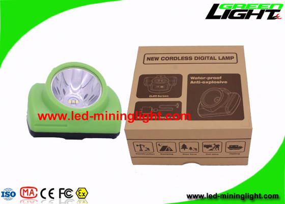 6,8 ah il casco LED di rendimento elevato si accende per il traforo della miniera in sotterraneo