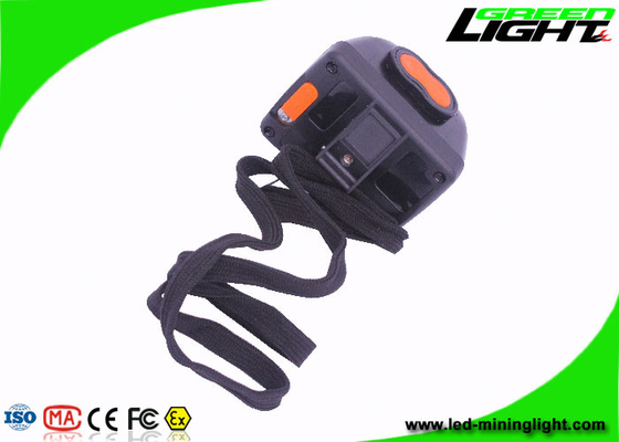 Estrazione mineraria industriale 8000 ricaricabili leggeri Lux High Beam Black Color del LED con lo schermo digitale impermeabile con la corda di sicurezza