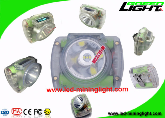 Lampada di cappuccio sotterranea senza fili dei minatori del LED 13000 Lux Light Weight 200g