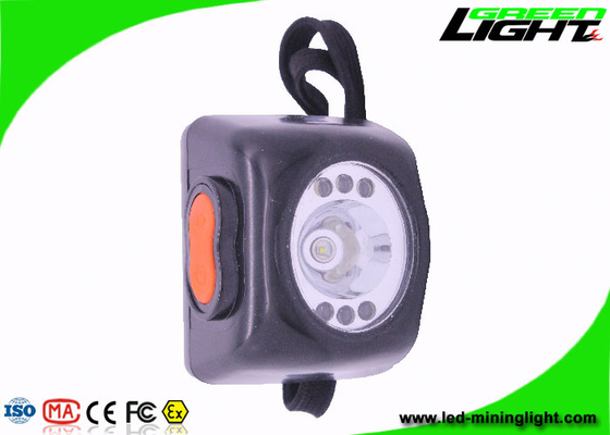 4,5 ah luci carboniere di capacità della batteria, lampada di cappuccio resistente al fuoco di estrazione mineraria del LED