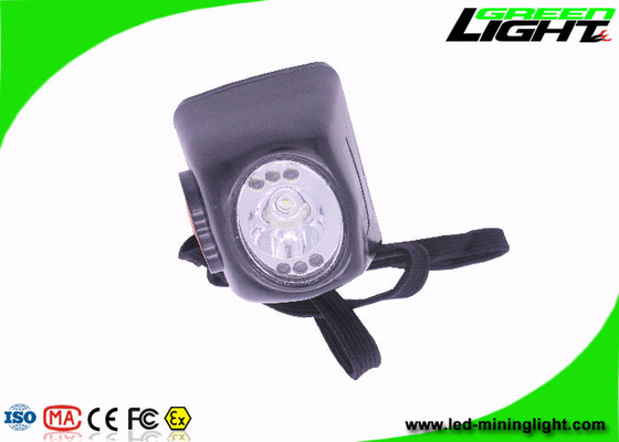 4,5 ah luci carboniere di capacità della batteria, lampada di cappuccio resistente al fuoco di estrazione mineraria del LED