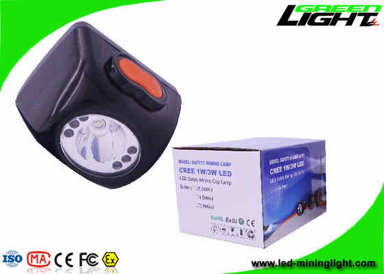 Colore senza cordone di nerofumo del cappuccio di estrazione mineraria di sicurezza LED 13-15 ore di orario di lavoro