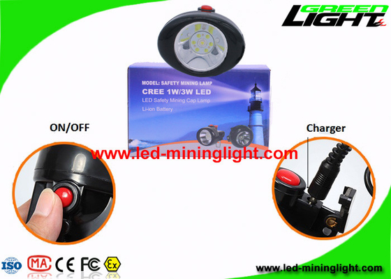 l'estrazione mineraria senza cordone di 3.7V 450mA accende il colore di 10000 Lux Moisture Proof With Black