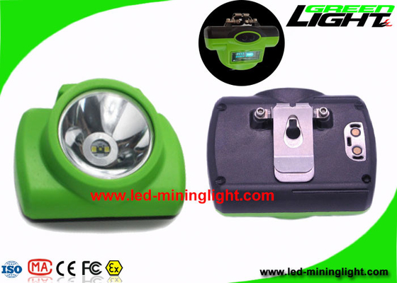 Schermo SOS di Oled della lampada di 13000 Lux Safety Miners Cordless Cap con USB/caricatore della culla 