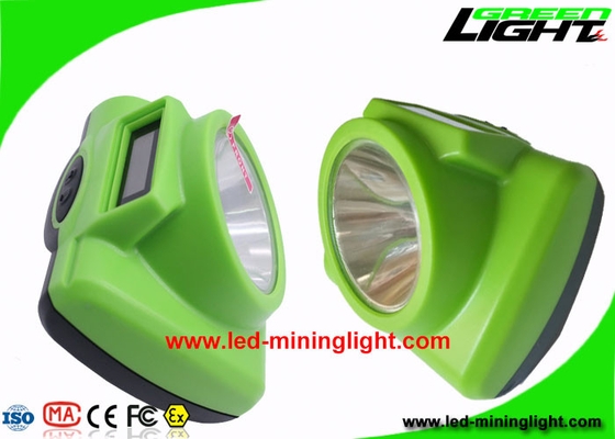 Schermo SOS di Oled della lampada di 13000 Lux Safety Miners Cordless Cap con USB/caricatore della culla 