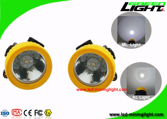 Colore giallo-chiaro/nero di anti estrazione mineraria di esplosione LED con i cicli 1000 della batteria