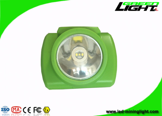 verde 3.7V senza cordone della lampada di cappuccio dei minatori di luminosità 13000lux con il PC Shell