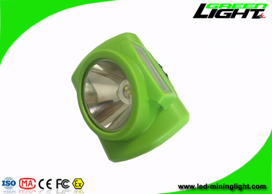 verde 3.7V senza cordone della lampada di cappuccio dei minatori di luminosità 13000lux con il PC Shell
