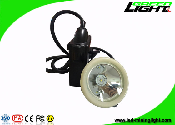 Spento automatico ricaricabile della lampada di cappuccio dei minatori del LED con colore in bianco e nero